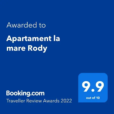 Apartament La Mare Rody Apartment
